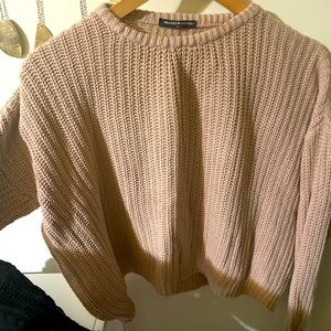 Brandy Melville tan sweater